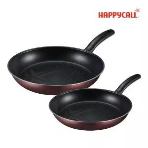 [해피콜] 올 뉴 컴포트 다이아몬드 IH 인덕션 후라이팬 2종 A세트(24팬+28팬)