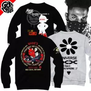 [간쓰리] 디자이너 맨투맨 후드티 / 국내생산 티셔츠 남녀공용 남자 여자 남성 여성 빅사이즈 커플티 기모