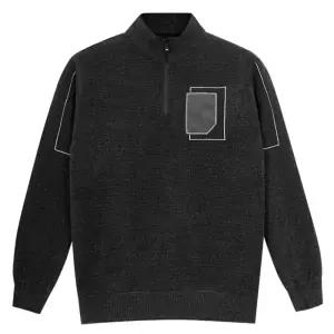 [디바옴므]겨울 반목 반집업 폴라 겨울 티셔츠 골프 스웨터