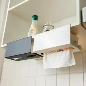 거치식 핸드 타올 케이스 걸이 디스펜서 페이퍼 냅킨 각티슈 키친 티슈 홀더 리필 휴지 거치대 뽑아쓰는