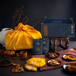 [연본당] 수제 쌍화차 20+4포(황금보자기 선물포장) 역사가 느껴지는 14종 전통원료 배합 by 연세본초당 SINCE1988