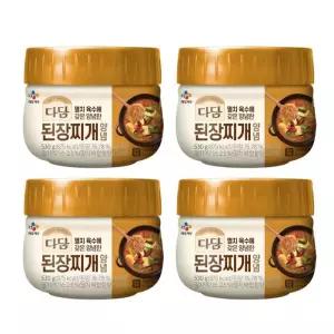 [CJ제일제당] 다담 된장찌개용 양념 530g x 4개