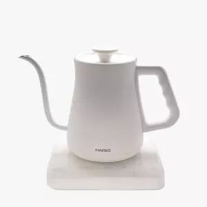 하리오 알파 온도조절 전기주전자 화이트