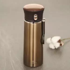 원터치 보온병 350ml 골드 WFK02NV