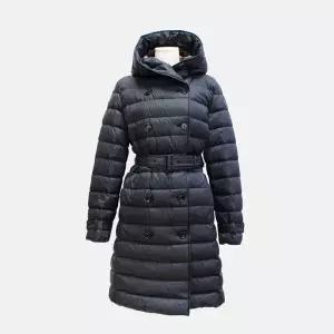 (버버리) 후디드 롱 벨트 다운 패딩(81052081)