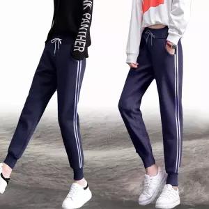 힙제이 베이직 융털 조거스타일 빅사이즈까지 블랙 겨울 여성바지 4XL