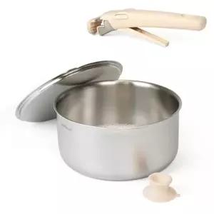 키친아트 프리미오316C 무연마 통오중 탈착식냄비 18cm