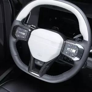 EV5 튜닝 핸들프레임 커버 카본 몰딩 악세사리 용품