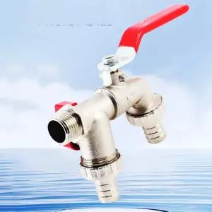 2구 양갈래 수도 듀얼 두갈래 수도꼭지