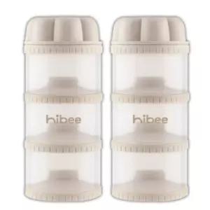 하이비 아기 분유 케이스 통 휴대용 보관통 3단 X2개 BNS