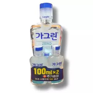 동아제약 가그린 제로 (750ml 1개+100ml 2개) 1세트
