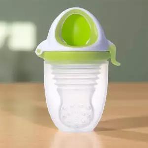 유아 과즙망 과일 쪽쪽이 리필망 치발기 과육 실리콘 망 손잡이 자기주도 쥬시망