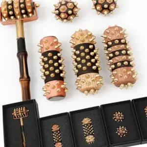 알토란 수지침 마사지 도리깨 5종 효도선물 혈액순환 손안마 지압볼 굴렁쇠 셀프마사지 혈액순환 마사지기