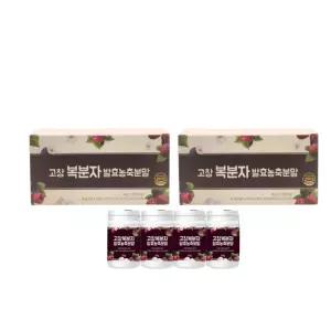 고창 복분자분말 복분자 가루 발효농축분말 2통 2박스