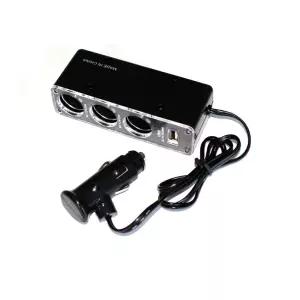 차량용 시가잭 시거멀티소켓 USB 3구 충전기 차량용품