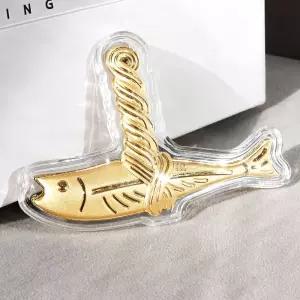 순금 행운 액막이 명태 골드바 돌잔치 첫돌 백일 집들이 선물 0.2g