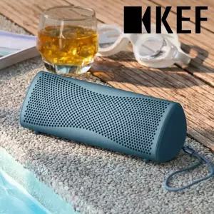 [국내정발] KEF MUO 2세대 하이파이 블루투스스피커 블루 아우라