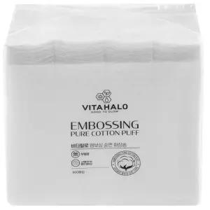 비타할로 엠보싱 순면 화장솜 800매입 1개