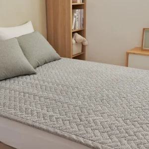 [애끌리아] 헤링본 MC 극세사 항균 밴딩 패드(라지킹)