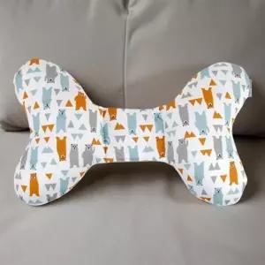 유모차 나비 베개 목베개 신생아 카시트 사계절용 36×22×6cm