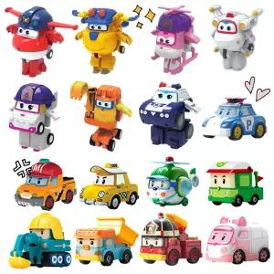 슈퍼윙스 시즌4 미니 변신 로봇 로보카폴리 다이캐스팅 택1