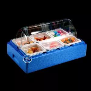 미니 반찬 냉장고 토핑 쇼케이스 분리형 소형 속재료