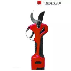 화신금속 전동 전지가위 S-3000 충전식 전동가위 원예 과수