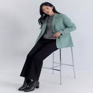 [지센] [셀렉션라인] 여성 핸드메이드 벨티드 테일러드 자켓 LFJKOA01_MT