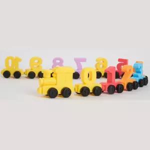 아기 인지 소근육 숫자모양 미니 자석기차 재미있는 단체선물 4세남아