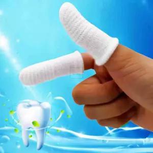 엠비아3 강아지 손가락칫솔 일회용 거즈 구강청결 강아지구강티슈 거즈칫솔 고양이양치 손가락장갑