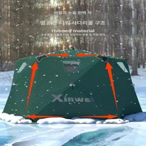 틴다샵 아기난방텐트 텐트 침대 우풍텐트 보온 사각