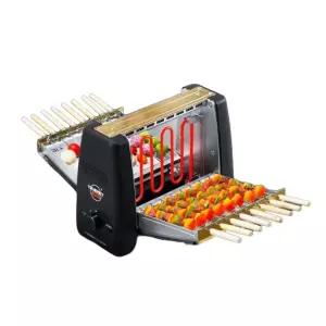 자동 양꼬치구이 기계 전기 바비큐 캠핑용 무연 그릴