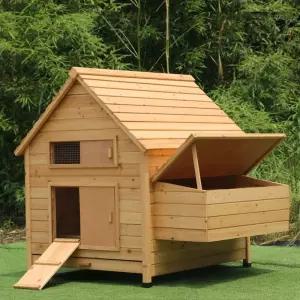 대형 원목 사육장 하우스 토끼장 앵무새 XL 통나무