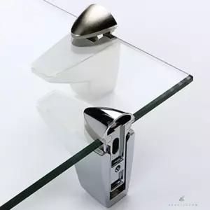 별봄샤인 유리선반 브라켓 1P 3-18MM 화장실코너선반브라켓 스텐다보 유리다보