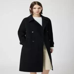 [CC콜렉트] C254MSG532_캐시미어 블렌드 더블 롱 코트