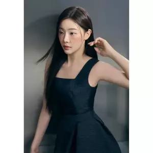 [에고이스트](강남점)자카드 핀앤플레어 볼륨 원피스 ER4WO260