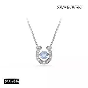 [스와로브스키](강남점)[본사정품/쇼핑백증정] Symbolica 블루 로듐 목걸이 5746562