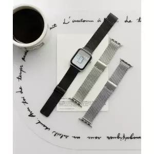 NUART 3COLOR 워치 1110987654SE3울트라3 전기종 호환 밀레니즈 루프 클립 메탈 스트랩 1543096