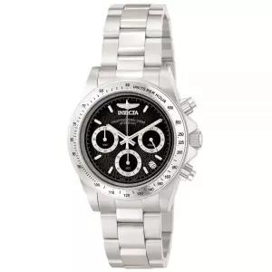 Invicta 스피드웨이 크로노그래프 쿼츠 남성용 손목시계 실버/블랙 39.5mm 스테인리스 스틸 (9223) 11st_am
