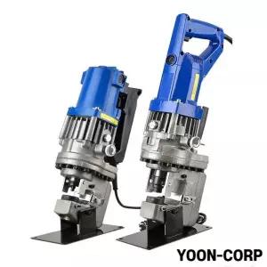 전동 타공기 천공기 공구 금속 펀치 유압 멀칭 뚫기 구멍