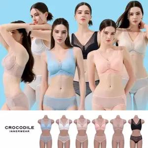 크로커다일 밀착헴 에어리핏 브라팬티 6세트