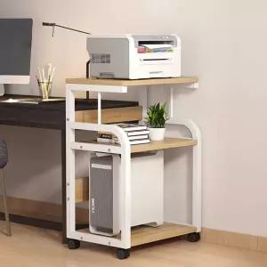 이동식 프린트 선반 정리함 거치대 사무실 수납