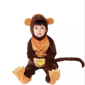 할로윈 개구쟁이 원숭이 코스튬 연극의상 동물분장