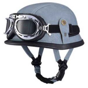 바이크 실드 초경량 레트로 소두핏 헬멧 빈티지 하이바