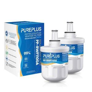 PUREPLUS Refrigerator Water Filter Replacement for DA29-00003G DA29-00003B DA29-00003F DA29-00003A Aqua-Pure Plus HAFCU1 HDX FMS-1 RSG257AARS RFG237AARS RFG297AARS RS22HDHPNSR RWF1100A 2Pack