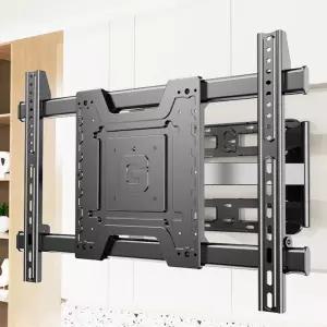 대형 TV 벽걸이 75인치 각도조절 티브이브라켓 90도 상하좌우 상하
