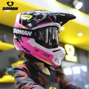 바이크 오토바이 반모헬맷 헬멧 DOT 인증 ATV 힐다운 오프로드 모터바이크 랠리 모토크로스 남여공용 공용