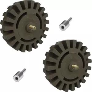 투카나 그린 고무 지우개 휠 데칼 및 접착 제거 도구 자동차 RV 보트 트럭의 핀스트라이프 스티커 그래픽