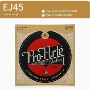 [호환품]민속 어쿠스틱 기타 현 세트 6개 녹 방지 현 내구성이 뛰어난 클래식 EJ45EJ46EJ49EJ27n 음악 액세