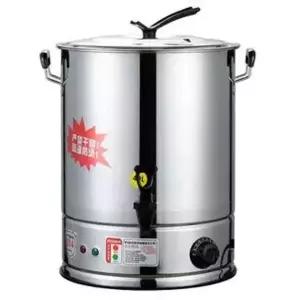 업소용 대용량 전기물끓이기 장국 보온통 디스펜서 물통 80L 수도꼭지 있음